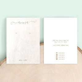 Einfache Anzeige für die Signatur von Skripten Visitenkarte