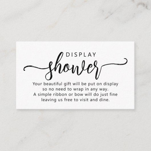 Einfache Anzeige von Skripten Begleitkarte (Vorderseite)