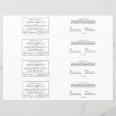 Einfache Apotheke-Seife-Bar Bauchband-Wrap-Label (Vorderseite)