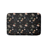 Einfache Aquarell-Blume 1 Badematte (Vorderseite)