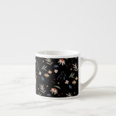 Einfache Aquarell-Blume 1 Espressotasse (Rechts)