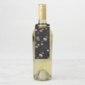 Einfache Aquarell-Blume 1 Flaschenanhänger (Auf Flasche)