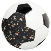 Einfache Aquarell-Blume 1 Fußball (Dreiviertel)