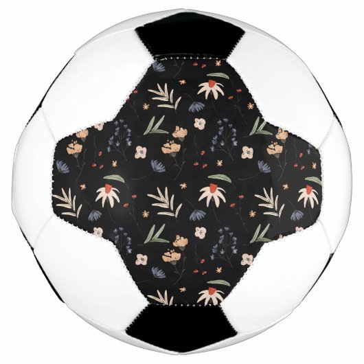 Einfache Aquarell-Blume 1 Fußball (Vorderseite)