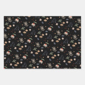 Einfache Aquarell-Blume 1 Geschenkpapier Set (Vorderseite 3)