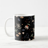 Einfache Aquarell-Blume 1 Kaffeetasse (Links)
