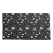 Einfache Aquarell-Blume 1 Kissenbezug (Rückseite)