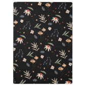 Einfache Aquarell-Blume 1 Klemmbrett (Rückseite)