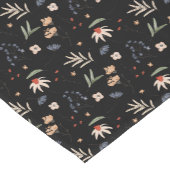 Einfache Aquarell-Blume 1 Kurzer Tischläufer (Ecke)