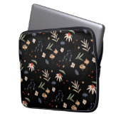 Einfache Aquarell-Blume 1 Laptopschutzhülle (Vorderseite Links)