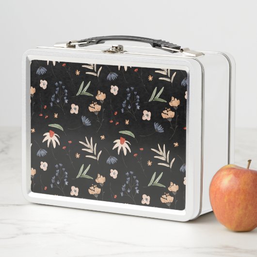 Einfache Aquarell-Blume 1 Metall Brotdose (Beispiel)