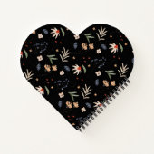 Einfache Aquarell-Blume 1 Notizblock (Rückseite)