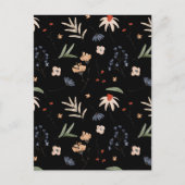 Einfache Aquarell-Blume 1 Postkarte (Vorderseite)