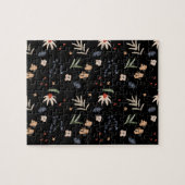 Einfache Aquarell-Blume 1 Puzzle (Horizontal)