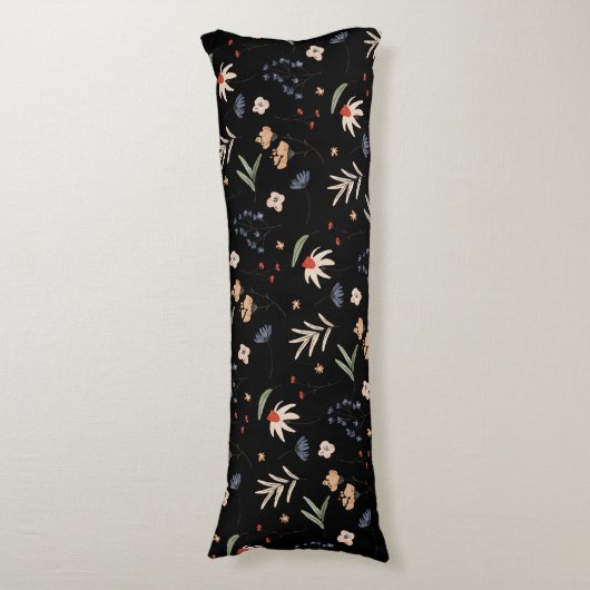 Einfache Aquarell-Blume 1 Seitenschläferkissen (Vorderseite Vertikal)