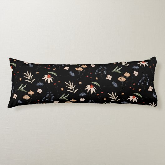 Einfache Aquarell-Blume 1 Seitenschläferkissen (Vorderseite)