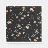 Einfache Aquarell-Blume 1 Serviette (Vorderseite)