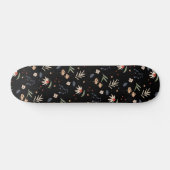 Einfache Aquarell-Blume 1 Skateboard (Horizontal)