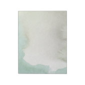 Einfache Aquarellbilder - Moderne Lehrerin Notizblock (Rotiert)