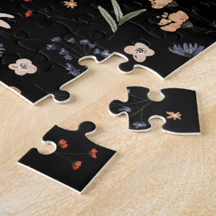 Einfache Aquarellblumen 1 Puzzle