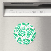 Einfache Aquarellfärbung - grün Magnet (In Situ (Geschirrspüler))