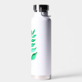 Einfache Aquarellfärbung - grün Trinkflasche (Links)