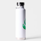 Einfache Aquarellfärbung - grün Trinkflasche (Rechts)