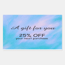 Einfache Aquarellkalligraphie