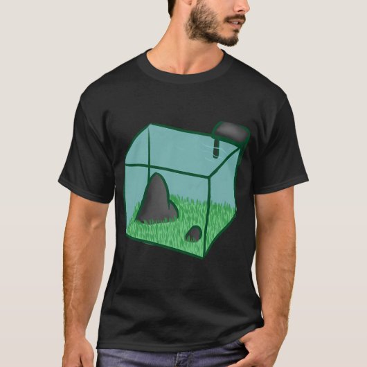 Einfache Aquascape T-Shirt (Vorderseite)