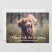 Einfache Art Funny Pet Weihnachten (Vorderseite)