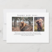 Einfache Art Funny Pet Weihnachten (Rückseite)