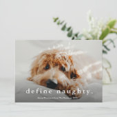 Einfache Art Funny Pet Weihnachten (Stehend Vorderseite)