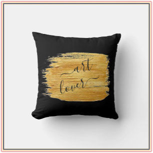 Einfache Art Lover Minimalistisches Design Kissen