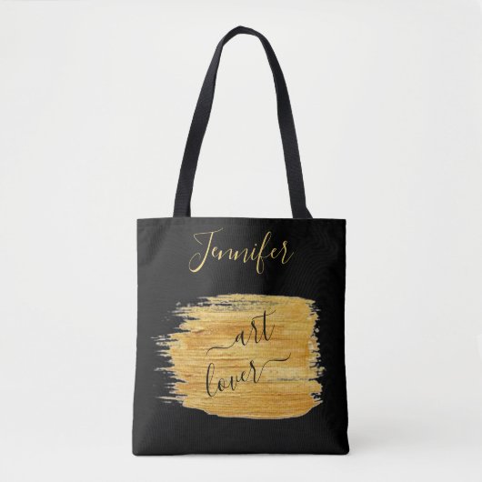 Einfache Art Lover Minimalistisches Design Tasche (Vorderseite)