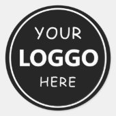 Einfache Aufkleber für kundenspezifische Firmenlog (Vorderseite)