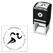 Einfache Ausführung des Symbolrückgabezeichens Permastempel (Beispiel)