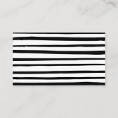 Einfache Babydusche-Degustation Begleitkarte (Rückseite)