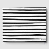 Einfache Babydusche Gästebuch (Rückseite)