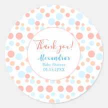 Einfache Babydusche Personalisiert