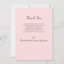 Einfache Babydusche Vielen Dank