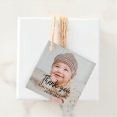 Einfache Babydusche Vielen Dank Geschenkanhänger (Beispiel)