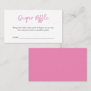 Einfache Babydusche Windeln Umschließung Begleitkarte