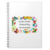 Einfache Babysittung Notizblock (Vorderseite)