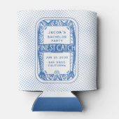 Einfache Bachelor Party Angeln Typ Wochenendausflu Dosenkühler (Rückseite)