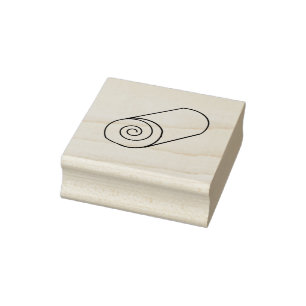 Einfache Bäckerei Briefmarke Gummistempel