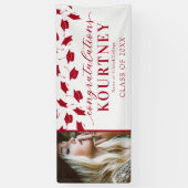 Einfache Banner für 2025 Abschluss Foto (Vertikal)