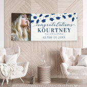 Einfache Banner für 2025 Abschluss Foto