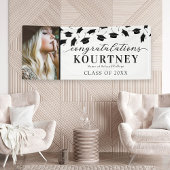 Einfache Banner für 2025 Abschluss Foto