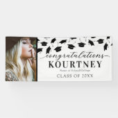 Einfache Banner für 2025 Abschluss Foto (Horizontal)