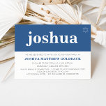 EINFACHE BAR MITZVAH coole moderne jüdische Sterne Einladung<br><div class="desc">Ein trendiges, einfaches Design für die BAR MITZVAH INVITATIONS Ihres Kindes. Wow Ihre Freunde und Familie mit dieser kleinen Zahl .DSetup als Vorlage ist es einfach für Sie, Ihre eigenen Daten hinzufügen, fügen Sie Ihr Foto oder klicken Sie auf die Schaltfläche Anpassen und Sie können hinzufügen oder ändern Text, Schriftart,...</div>